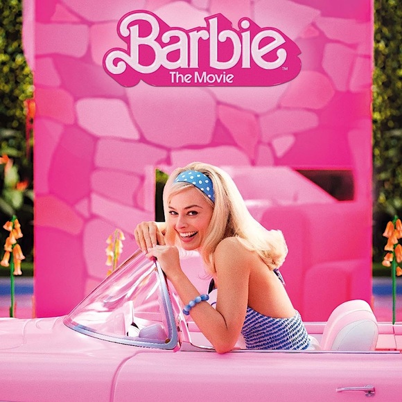 NEW Barbie The Movie Wall Poster Pink Car Mattel Margot Robbie Trends Room Decor - Picture 1 of 9